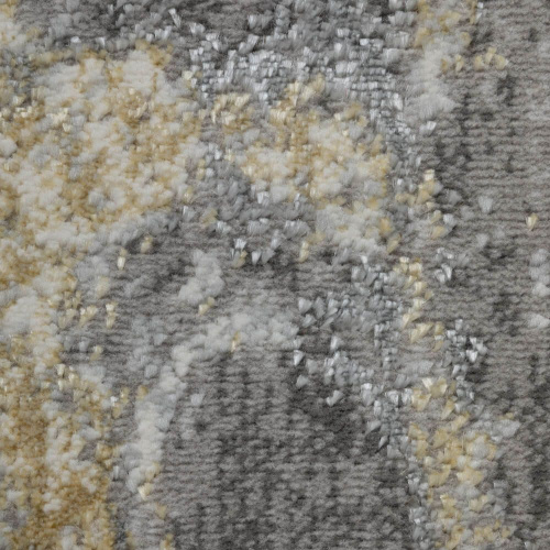 Турецкий ковер Almira HE378A Grey/Gold 0,8x1,5 м прямоугольный фото 2