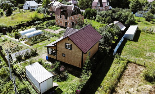 Металлочерепица Grand Line классик 0,5 Satin RAL 8017 шоколад фото 5