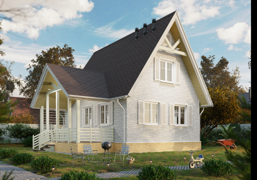 Софит Docke Lux T4 с центральной перфорацией Рябина фото 4