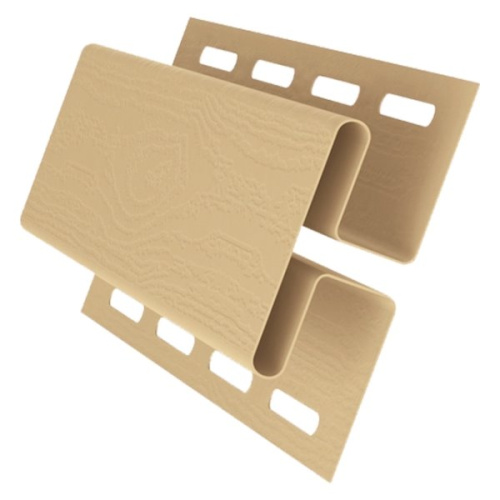 Профиль H соединительный Grand Line Color Plus кремовый 3 м