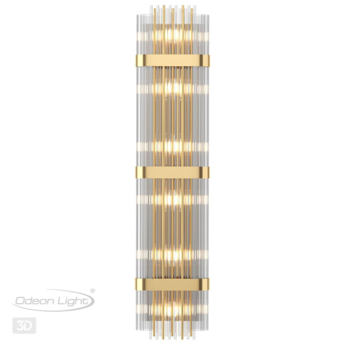 4853/6W HALL ODL_EX21 93 золото/стекло Настенный светильник E14 6*40W высота 1170см EMPIRE фото 7