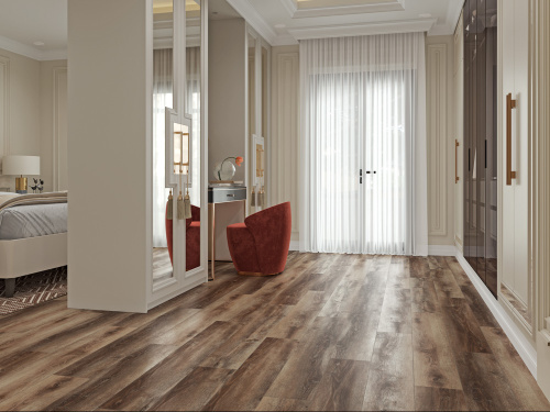 Виниловый ламинат SPC CronaFloor Wood 4V Дуб Охрид BD-40029-10 фото 7