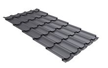 Профиль волновой Grand Line Квинта плюс 0.45 Drap RAL 7004 сигнальный серый