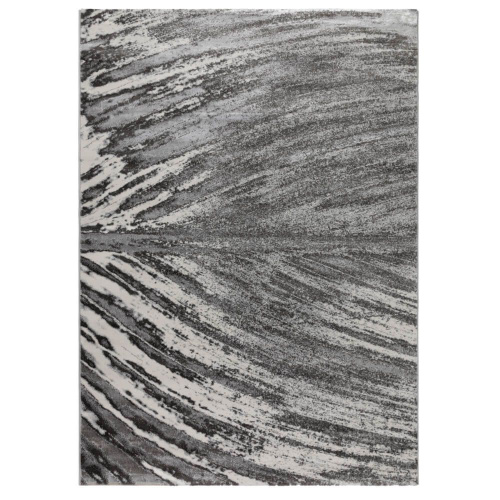 Турецкий ковер Almira HE417 D.Grey/Grey 0,8x1,5 м прямоугольный
