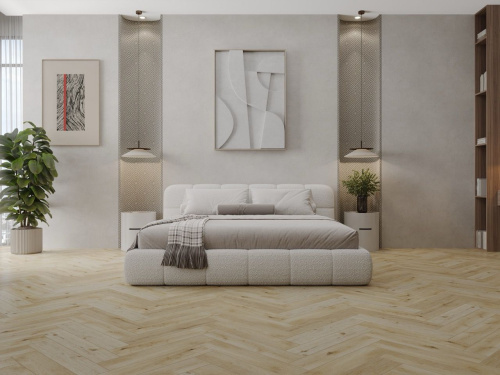 Виниловый ламинат SPC CronaFloor Herringbone 2.0 Дуб Ренн H014 фото 3