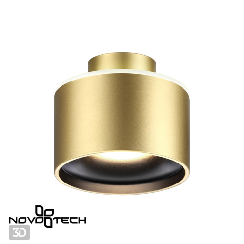 Светильник накладной светодиодный с переключателем цветовой температуры Novotech Giro 358972 Over LED 15 Вт фото 2