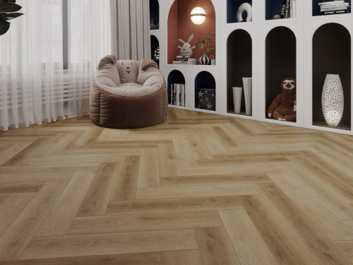 Виниловый ламинат SPC CronaFloor Herringbone 2.0 Дуб Лимож H020 фото 7 Виниловый ламинат SPC CronaFloor Herringbone 2.0 Дуб Лимож H020 фото 7