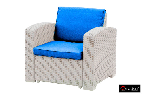 Комплект мебели Rattan Premium 4 серый SF1-4PG фото 7