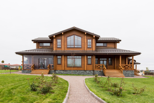 Металлочерепица Grand Line камея 0,5 Satin RR 32 темно-коричневый фото 5