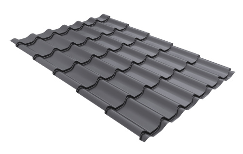 Профиль волновой Grand Line Classic 0.45 Drap RAL 7004 сигнальный серый Профиль волновой Grand Line Classic 0.45 Drap RAL 7004 сигнальный серый