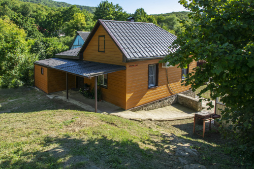 Металлочерепица Grand Line камея 0,5 Satin RR 32 темно-коричневый фото 3