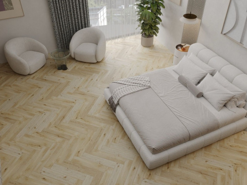 Виниловый ламинат SPC CronaFloor Herringbone 2.0 Дуб Ренн H014 фото 7