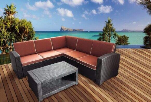 Комплект мебели Rattan Premium Corner венге SF1-CR4PC фото 2