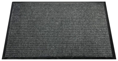 Коврик придверный Крок 80x120 см серый фото 2