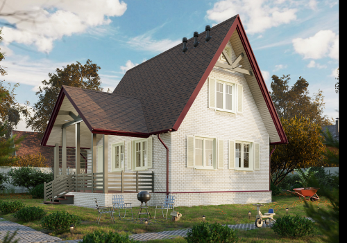 Фасадная панель Docke Premium Berg Серый фото 5