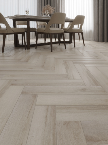 Виниловый ламинат SPC CronaFloor Herringbone 2.0 Дуб Гавр H013 фото 4