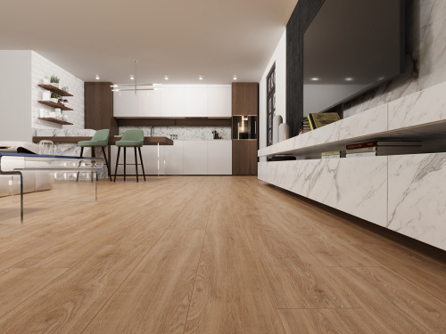 Виниловый ламинат SPC CronaFloor Wood 4V Кельме XJ1136-15 фото 14