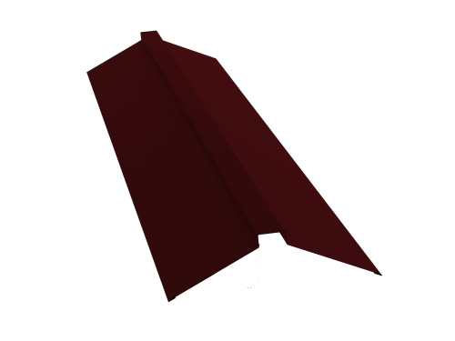 Планка конька плоского 115х30х115 0.5 Satin с пленкой RAL 3005 красное вино (2м) Планка конька плоского 115х30х115 0.5 Satin с пленкой RAL 3005 красное вино (2м)