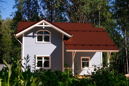 Металлочерепица Grand Line классик 0,5 Satin RAL 8004 терракота фото 2 Металлочерепица Grand Line классик 0,5 Satin RAL 8004 терракота фото 2