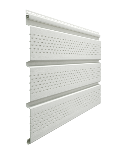 Софит Docke Standard T4 с полной перфорацией Пломбир