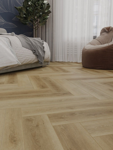 Виниловый ламинат SPC CronaFloor Herringbone 2.0 Дуб Лимож H020 фото 2 Виниловый ламинат SPC CronaFloor Herringbone 2.0 Дуб Лимож H020 фото 2
