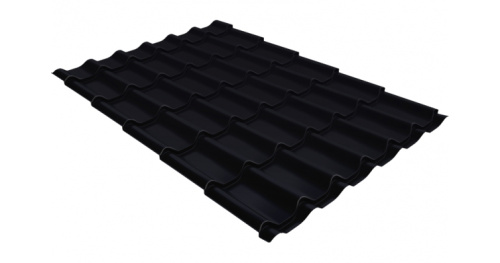 Профиль волновой Grand Line модерн 0.45 Drap RAL 9005 черный