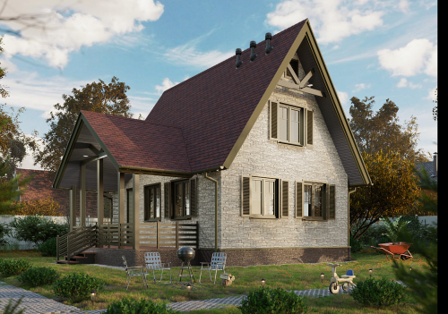 Фасадная панель Docke Premium Stein Антрацит фото 6
