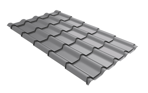 Профиль волновой Grand Line Kamea 0.5 GreenCoat Pural BT matt RR 21 светло-серый (RAL 7040 серое окно) Профиль волновой Grand Line Kamea 0.5 GreenCoat Pural BT matt RR 21 светло-серый (RAL 7040 серое окно)