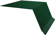 Планка капельник 100х55 0.45 PE с пленкой RAL 6005 зеленый мох (2м)
