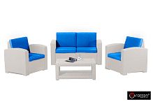Комплект мебели Rattan Premium 4 серый SF1-4PG