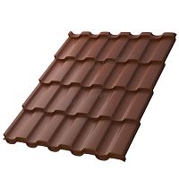 Металлочерепица Металл Профиль Монтекристо-M (PURETAN-20-RR750-0.5)