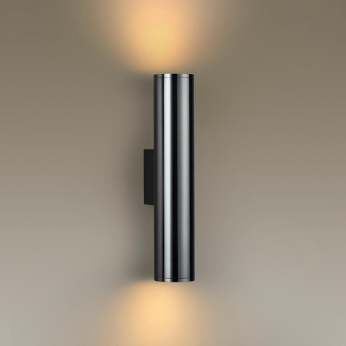 4245/2WA HIGHTECH ODL21 245 черный хром/металл Настенный светильник E27 LED max 7W DARIO фото 3