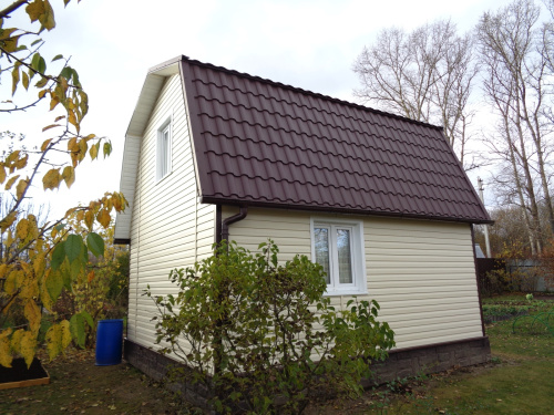 Металлочерепица Grand Line кредо 0,5 Rooftop Бархат RAL 8017 шоколад фото 5