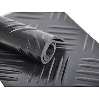 Резиновое покрытие Шашки 1.2x10 м в рулоне