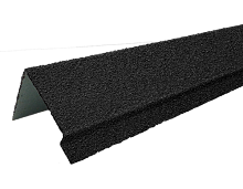 Наличник оконный металлический LUX Технониколь Hauberk черный