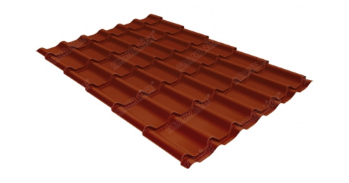 Профиль волновой Grand Line модерн 0.45 Drap RAL 8004 терракота