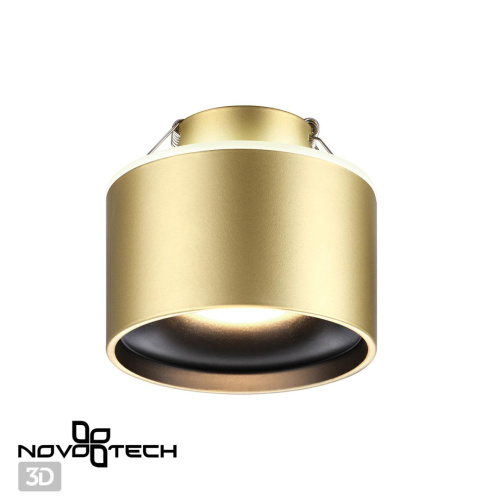 Светильник встраиваемый светодиодный с переключателем цветовой температуры Novotech Giro 358963 Spot LED 15 Вт фото 3